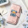 Tropical Pattern Long Wallet Multi Card Holder Casual Portable Fashion Purse