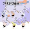 SK Double-Sided Acrylic Anime Cartoon Keychain Pendant
