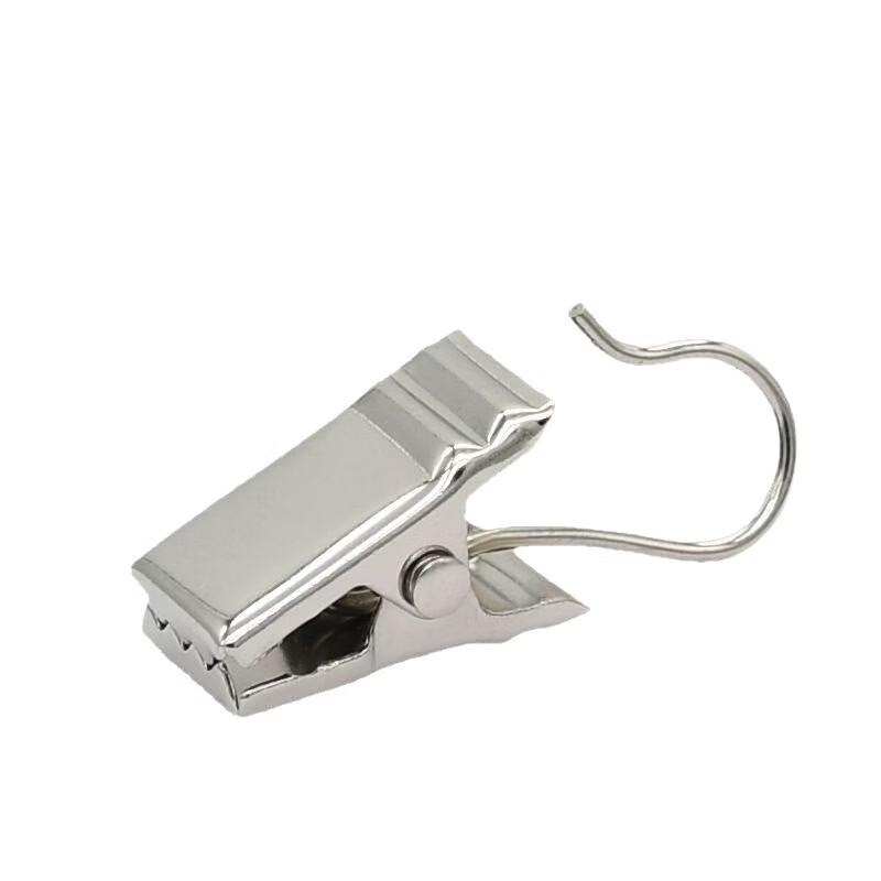 Small Metal Curtain Clips (100-Pack)