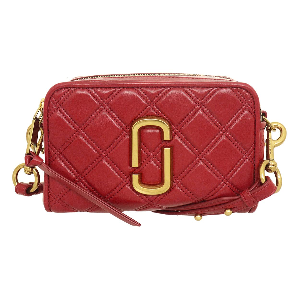 

Bag M0015419 Berry The Quilted Soft Shot 21 Leather Double J Logo Shoulder Bag [Marc Jacobs] (Shoulder Bag) Women s [Brand] [Item]