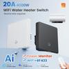 KG128 4000W WiFi Smart Timer Switch for Water Heater Power Monitor Work with Alexa Google Assistant, EU Plug