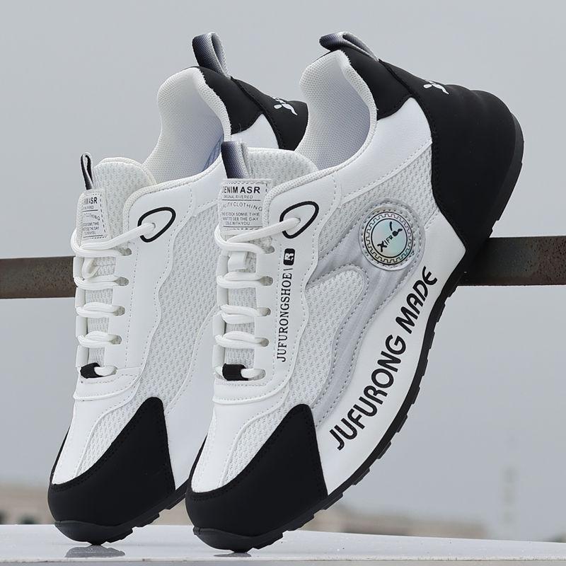 

2025 новые весенние и летние мужские кроссовки из дышащей сетки мужская спортивная и повседневная обувь корейская версия универсальные кроссовки модная обувь 38