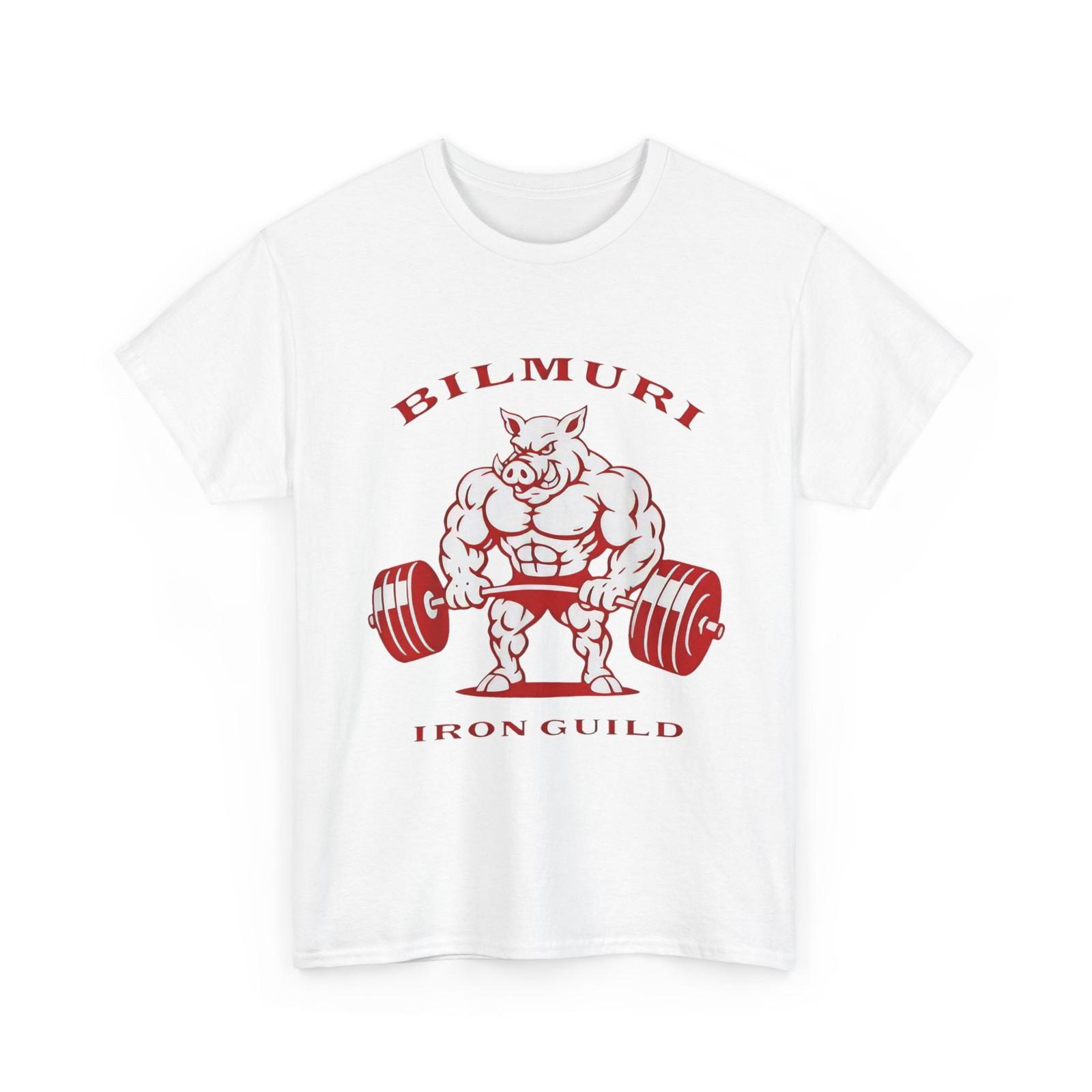 Gym Shirt, Pig BilmurI Iron Guild Gym Lovers Women Men Shirt XXXXL