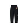 Li-Ning Badfive Solid Color Logo Print Straight-Leg Sports Pants Men Bottoms Black AKLSF27-2