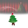 Christmas Tree Tree Keychain Christmas Decorations Plush Toy Pendant Gift Doll