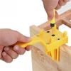 Wood Doweling Jig Handheld Pocket Hole Jig System 6/8/10mm Drill Bit Puncher Straight Hole Locator For Carpentry Dowel Joints