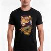 Mr T(Iger) Tshirt Summer Casual Cotton Tee Oversized Streetwear Tops Vintage Graphic Print Loose Fit Short Sleeve