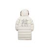New MLB Base Logo Down Jackets Unisex White 3ADJJ0316-50IVS