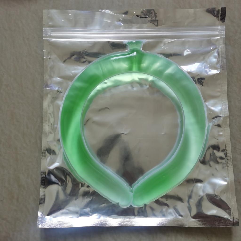 Summer Second-generation Ice Ring, Cold Ring Hanging Neck Cooling Ring, Outdoor Heatstroke Ice Neck Ring, Ice Collar, Cool Collar