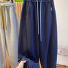 Plus Size Thick Velvet Sweatpants for Women - Autumn/Winter Loose Casual Harem Carrot Cropped Pants