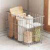 Stackable Kitchen Drain Basket Rust-proof Cabinet Organizer Tableware Storage Rack  Bathroom