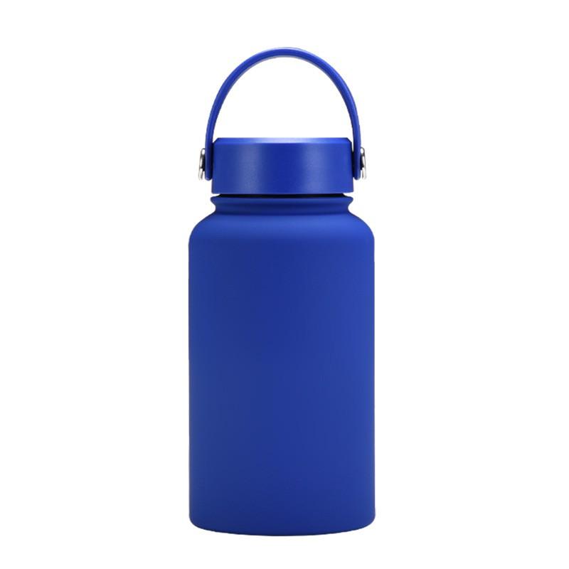 650ml Vacuum Insulated Stainless Steel Travel Water Bottle Outdoor Sports Office Daily Use Leakproof Portable 12H
