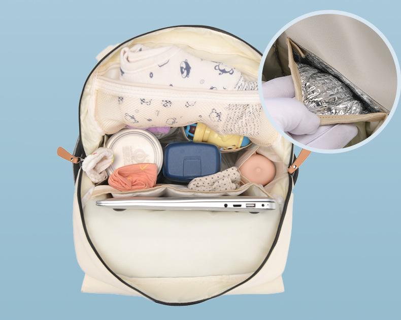 Mummy's Large Capacity Multifunctional Baby Bag - Double Shoulder Design for Moms