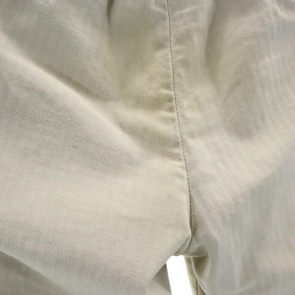 PT01 Herringbone Pattern Long Pants 44 Beige Men's Used