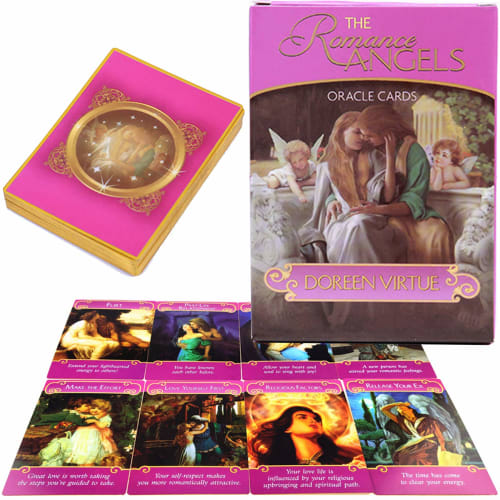 Romance Angel Oracle Cards, 44 Romantic Angel Oracle Cards, Beginner's Tarot Card Set