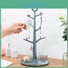 Artistic Tree Branch Cup Rack With Space Saving Design For Kitchen And Home Office