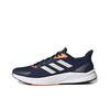 X9000L1 Basic Versatile Fabric Non-Slip Wear-Resistant Lightweight Low-Top Casual Running Shoes Men Sneakers Blue Orange EH0003