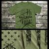 Krav Maga T-shirt Special Forces Military Martial Arts Combat U.S. Flag XL Green