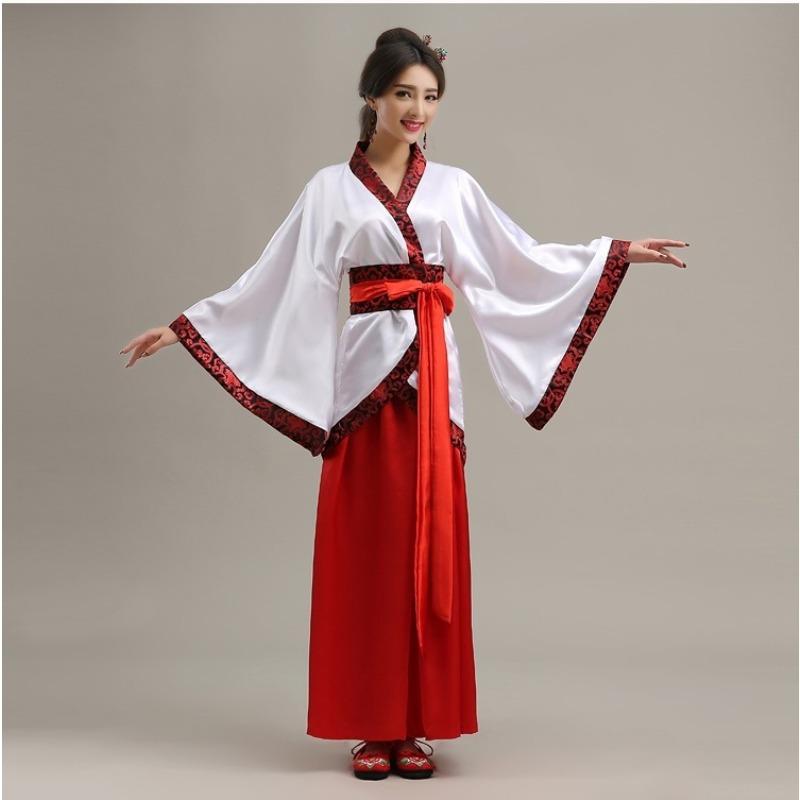 Uomo Donna Abito da Ballo da Palco Costumi Tradizionali Cinesi Adulto Tuta Tang Performance Hanfu Donna Cheongsam