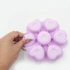 Heart Shaped Silicone Mold: Food Box and Ice Cube Tray