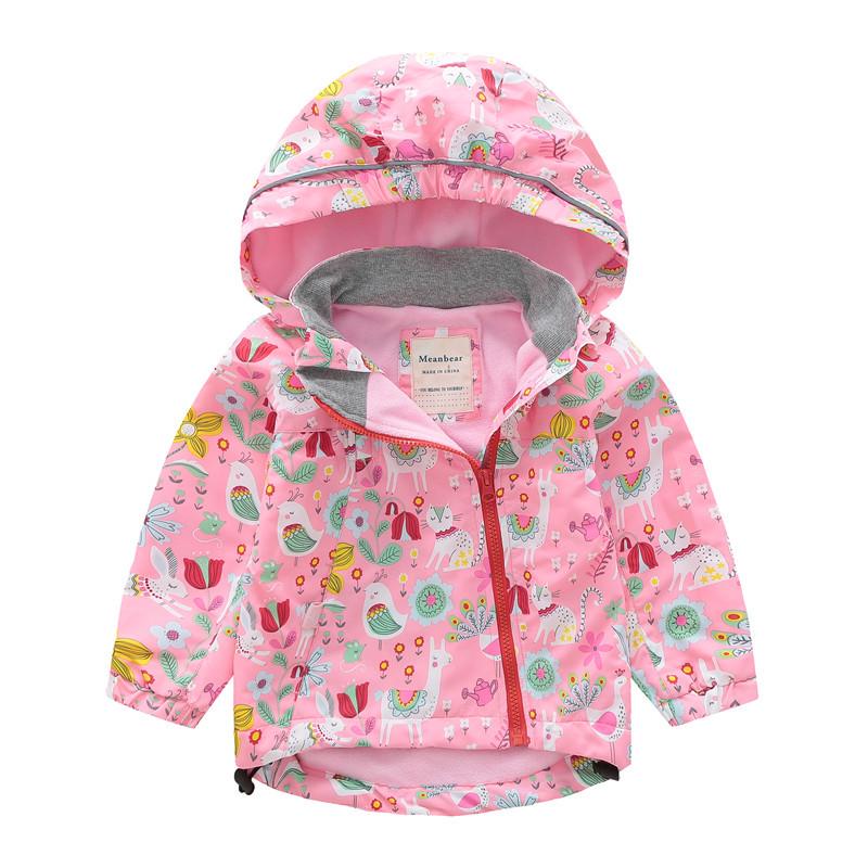 Children's Velvet Ski Jacket – Windproof, Hooded Fleece for Spring & Autumn, Trendy Design for Kids