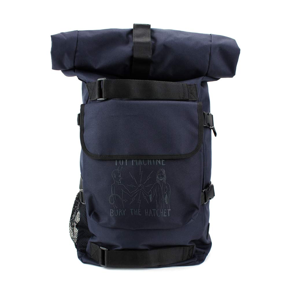 TOY MACHINE Backpack, Plenty of Storage, Specialty Skater Series, Navy, TM-B004-NVY