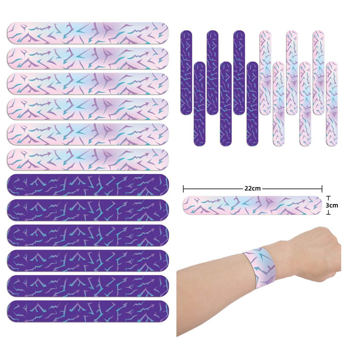 Kpop Demon Hunter Girl Group Birthday Party Bracelet - Children s Gift with Pat Pat Circle Pattern