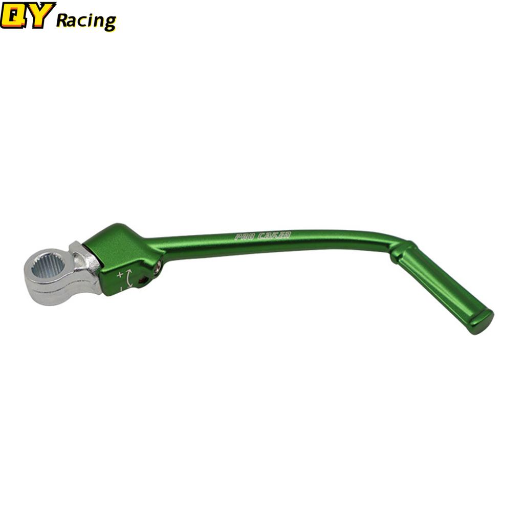 Μοτοσυκλέτα 7075-T7 Αλουμίνιο Σφυρήλατο Μανιβέλα Μίζας Πεντάλ Για Kawasaki KX85 KX100 KX 85 100 Dirt Pit Bike