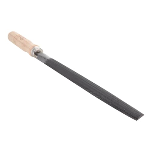 Tsubosan Handled Metal File, Medium Grit, Half Round, 200mm, TE-5