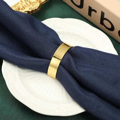 D-Shaped Creative Metal Napkin Holder for Hotel and Restaurant Dining