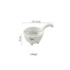 Mini Dipping Saucer with Handle Household Ceramic Sauce Dish Japanese Salad Seasoning Serving Tool Kitchen Supplies Tableware