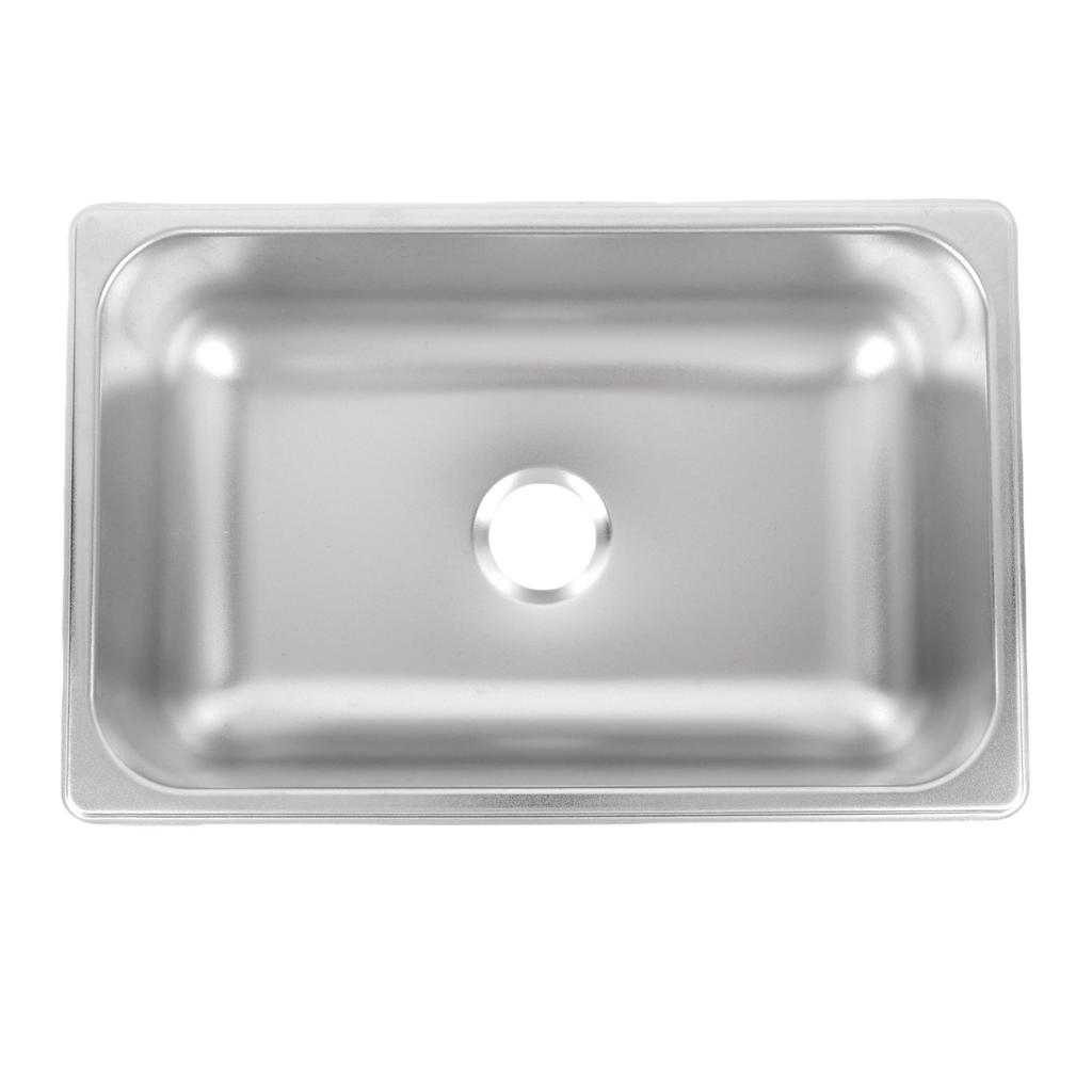 12.44x8.11x3.94in Zlewozmywak kuchenny Stal nierdzewna 304 z otworem odpływowym 40 mm Zlewozmywak barowy Jednokomorowy