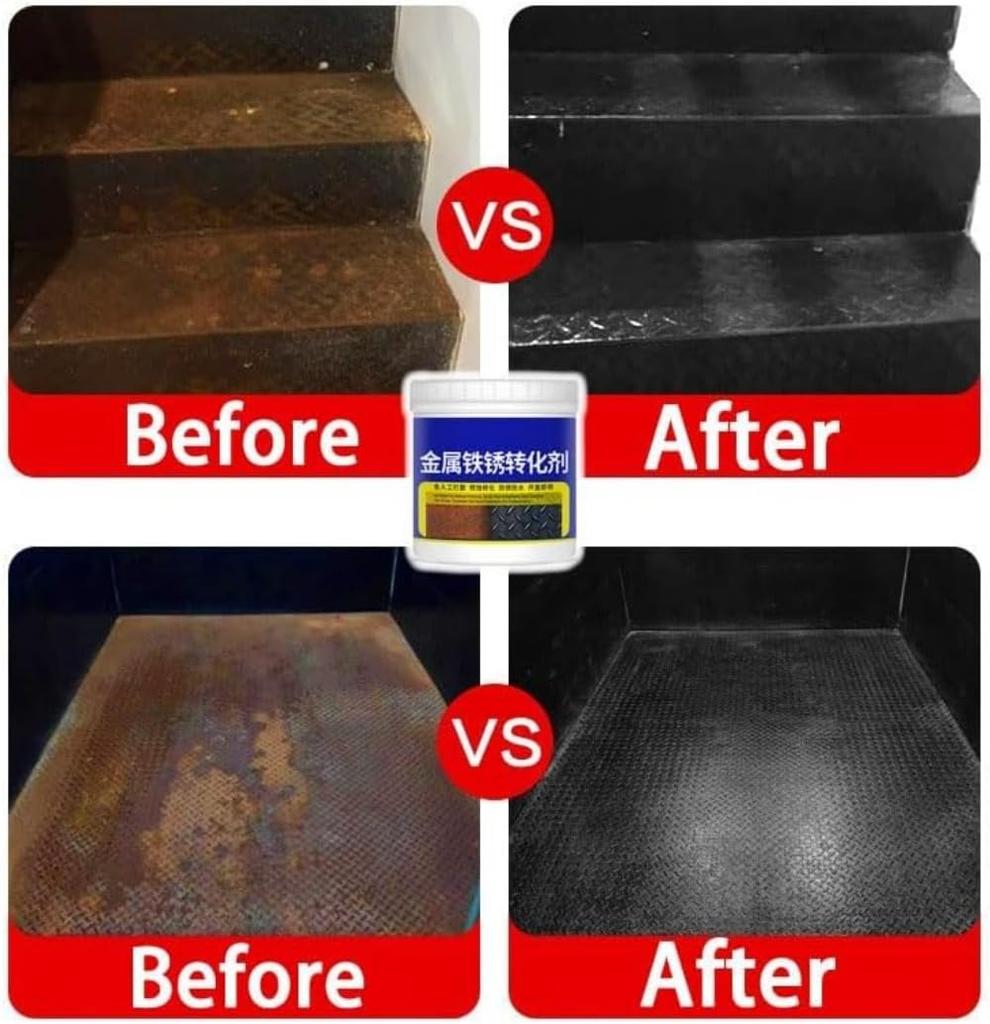 Wafity Rust Rust Preventative Can Be Applied Over Rust Black Rust Rust Preventative for Rust for Bicycles Converter, Paint, Rust, Converter,