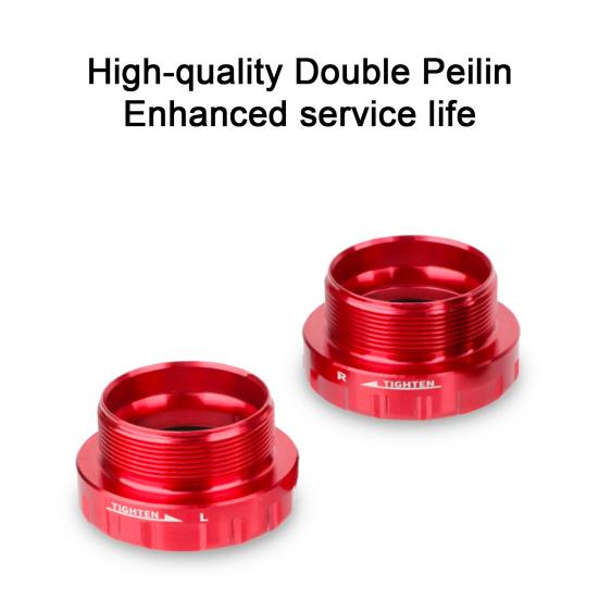 BB52 Bicycle Bottom Bracket High Hardness Anti-rust Tough M68 Five Way 68/73mm Central