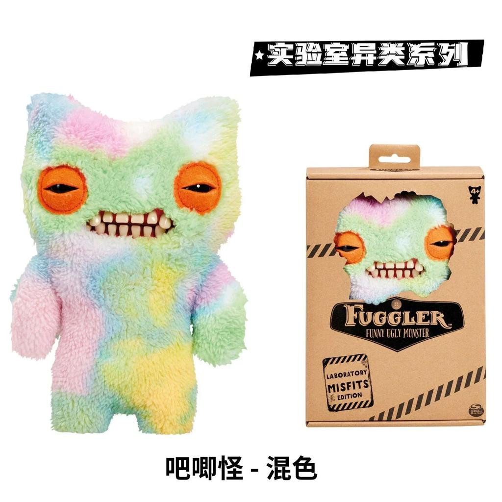 Genuine Fuggler Teeth Monster Plush Doll Toys Funk Teeth Treasure Ugly Monster Funny Toy Backpack Pendant Adult Kids Toy Gifts