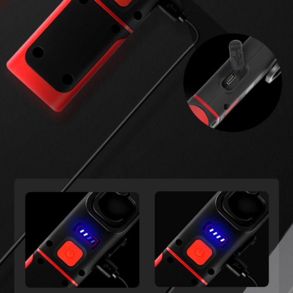 USB Rechargeable Magnetic Work Light 360° Rotation Emergency Lamp  Outdoor Adventures
