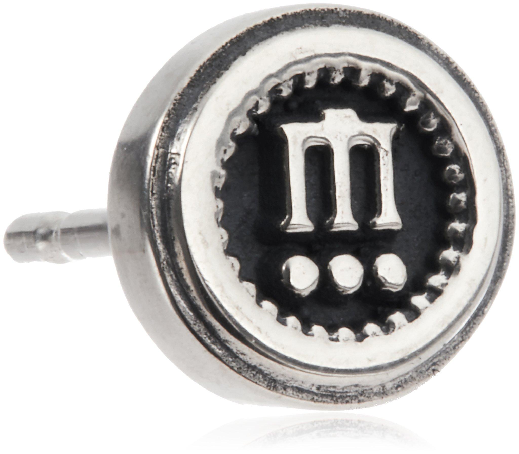 

Dr MONROE logo mark earrings silver 925 [Dr.Monroe] PE-32-SV