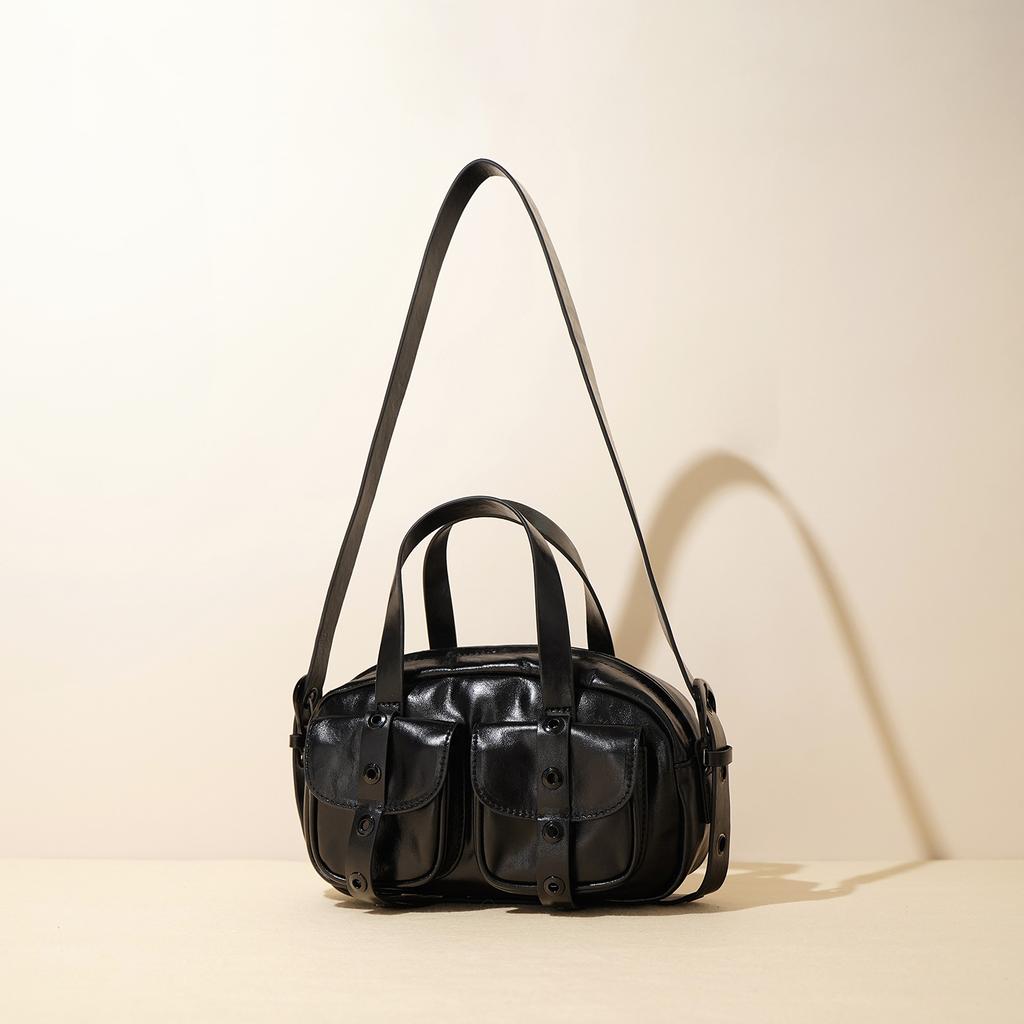 2025 neues Design Tragetasche Lokomotivtasche große Kapazität Mode Handtasche Achsel Umhängetasche exquisit vielseitig Damenhandtasche