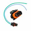 Prise d'injecteur Bosch 2 broches fiat ford citroen renault complète avec câbles