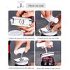 Can Opener Convenient Ergonomic Handle Adjustable Kitchen Manual Canned Fish Lid Opener Cooking Tool Kitchen Gadget