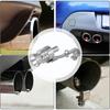 car turbo sound whistle, aluminum alloy general car turbo pipe muffler, turbo sound exhaust muffler pipe whistle, valve simulator whistle