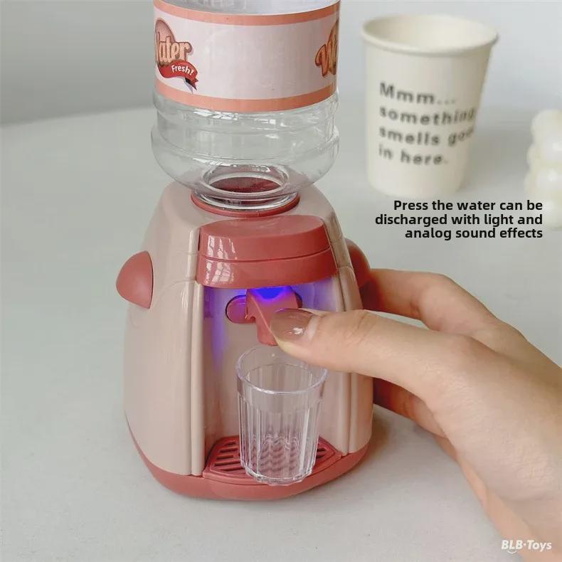 Korean Kids' Play Kitchen Appliances: Simulation Electric Washing Machine, Coffee Maker, Bread Maker, Water Dispenser