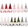 Christmas Pendant Ornament Faceless Christmas Tree Ornament Christmas Hanging Decoration Plush Holiday Hanging Ornament