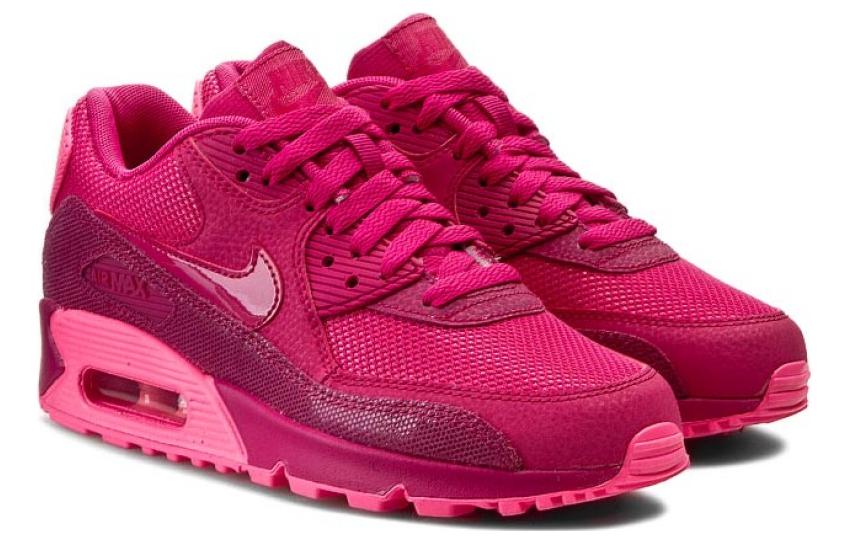 Nike Air Max 90 Premium 'Fireberry' Damskie 443817-600