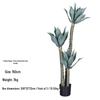 Luxurious Faux Orchid Agave Plant for Indoor Floor Decoration