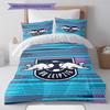 RB Leipzig Pattern Bedding Set Quilt Cover Pillowcase Home Decor Gift (1 * duvet cover + 2 * pillowcase, without core)
