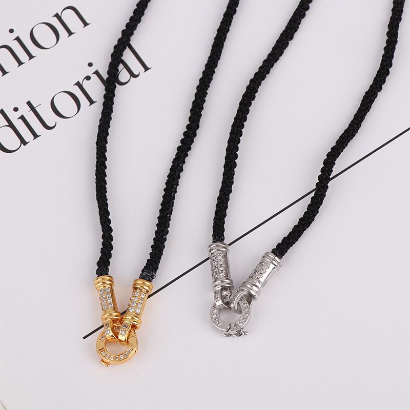 Thai Buddhist Necklace Lanyard Buddha Amulet Pendant Chain Elegant Necklace Rope Accessories