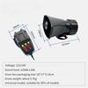 7 Tone Electric Alarm Horn Car Motorcycle Modification Alarm Car Mounted Loudspeaker 12V/24V Waterproof Alarm Horn