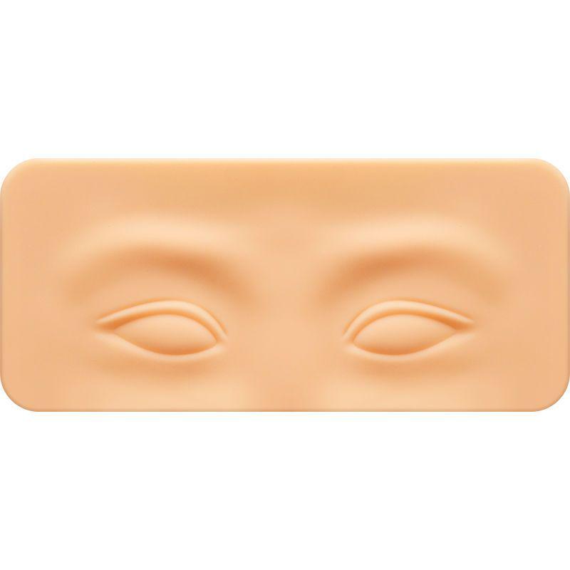3D Integrated Eyebrow Practice Skin for Beginners: Soft Silicone, Thickened for Eyebrow and Eyeliner Micropigmentation