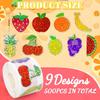 100-500Pcs First-Class Glittering Premium-Quality Colorful Top-Grade Fruits Premium-Quality Stickers High-Standard Stickers Superior-Grade Party